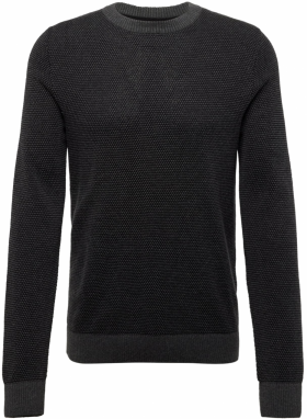 JACK & JONES Sveter 'JJEGlobe'  antracitová