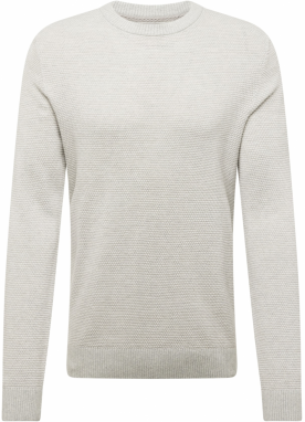 JACK & JONES Sveter 'JJEGlobe'  sivobéžová