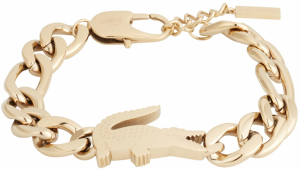 LACOSTE Náramok 'CROCODILE'  zlatá