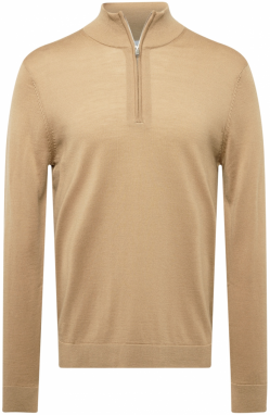 SELECTED HOMME Sveter 'SLHTray'  svetlohnedá