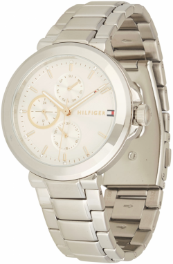 TOMMY HILFIGER Analógové hodinky 'LORI'  strieborná