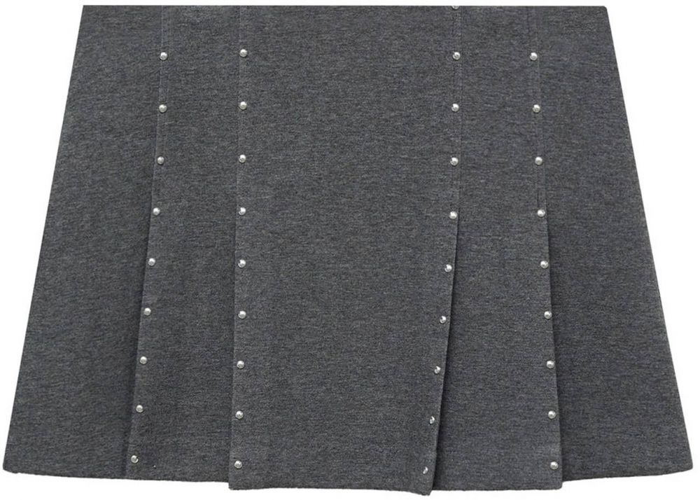 MANGO Sukňa 'TACHI'  grafitová