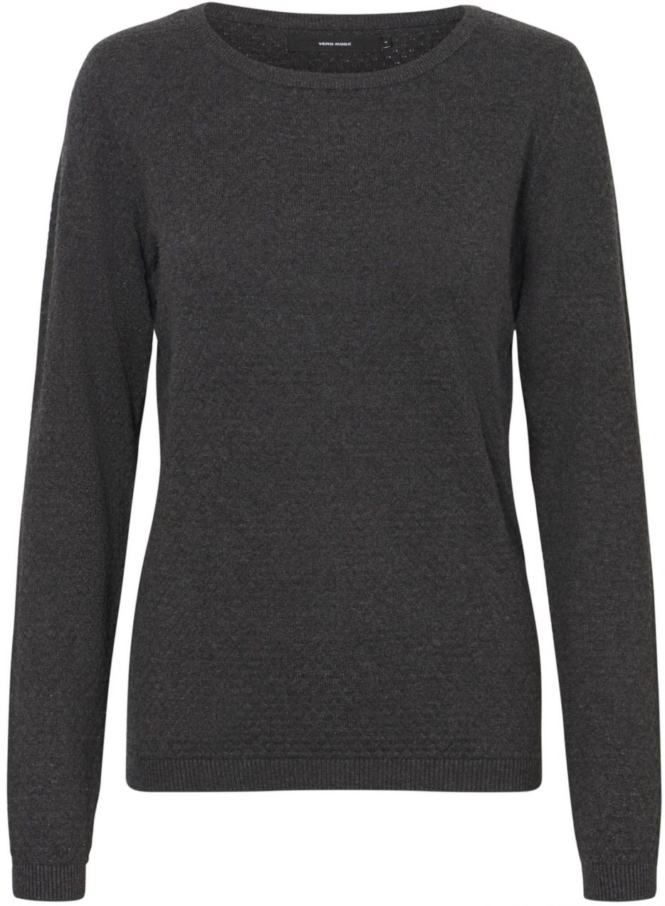 VERO MODA Sveter 'VMCare'  tmavosivá