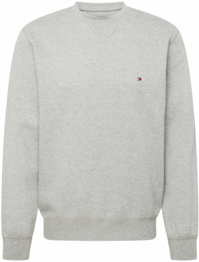 TOMMY HILFIGER Mikina 'Essential'  sivá melírovaná