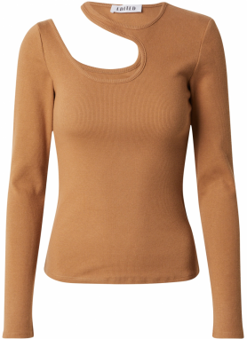 EDITED Tričko 'Estefania'  hnedá