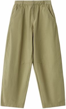 Bershka Chino nohavice  olivová