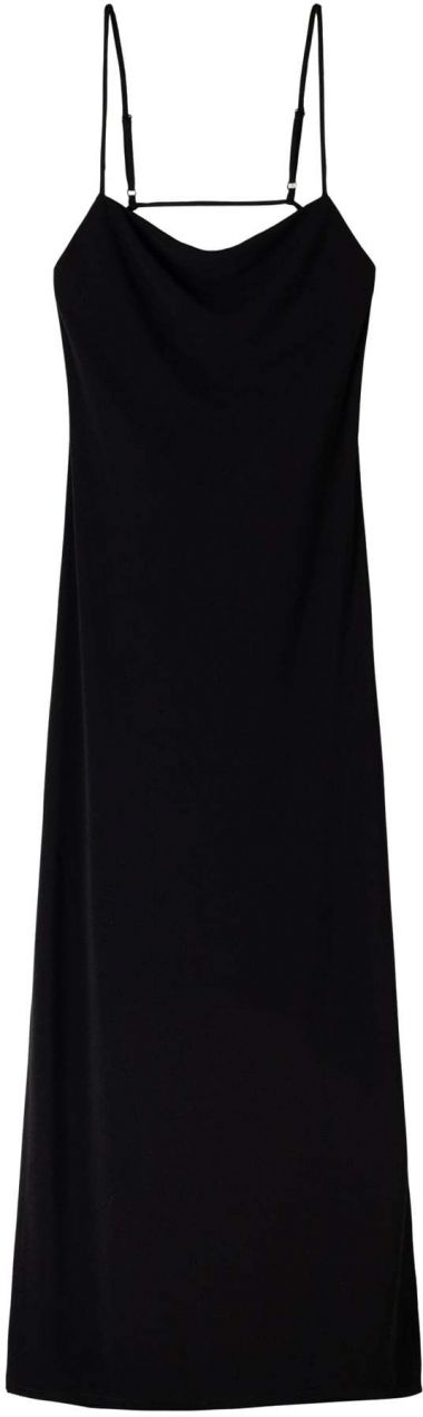 Bershka Šaty  čierna