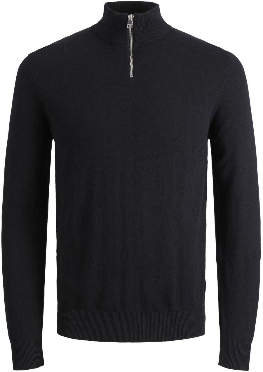 JACK & JONES Sveter 'JJEEmil'  čierna