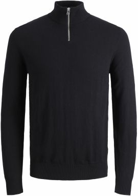 JACK & JONES Sveter 'JJEEmil'  čierna