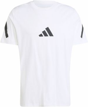 ADIDAS SPORTSWEAR Funkčné tričko 'Z.N.E.'  čierna / biela