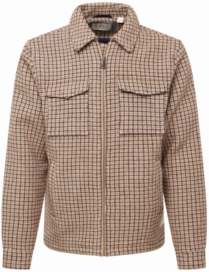 SCOTCH & SODA Prechodná bunda  kapučíno / čierna / šedobiela