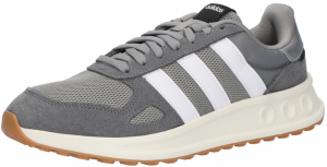 ADIDAS SPORTSWEAR Nízke tenisky 'RUN 84'  tmavosivá / biela