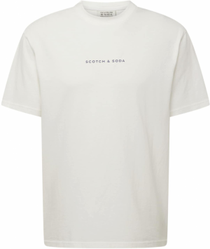 SCOTCH & SODA Tričko  námornícka modrá / biela