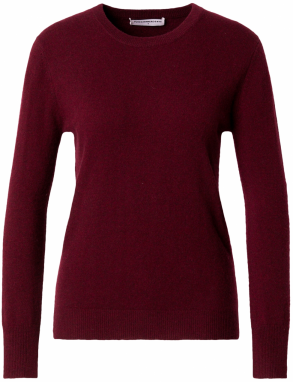 Pure Cashmere NYC Sveter 'Classic'  vínovo červená
