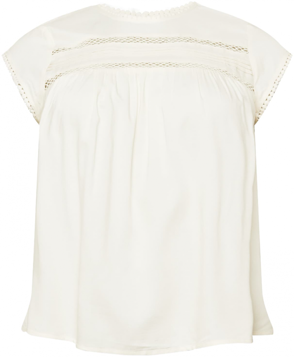 Vero Moda Curve Blúzka 'VMDebbie'  šedobiela
