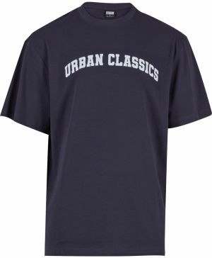 Urban Classics Tričko  námornícka modrá / biela