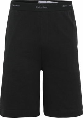 Calvin Klein Underwear Pyžamové nohavice  čierna / biela