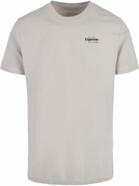 Mister Tee Tričko 'Espresso M Club'  čokoládová / kapučíno / sivá / čierna