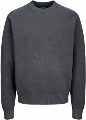 JACK & JONES Sveter 'JORVesterbro'  tmavosivá