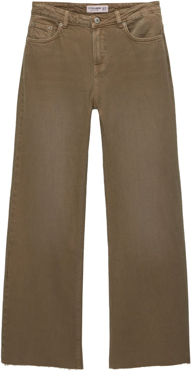 Pull&Bear Džínsy  kaki