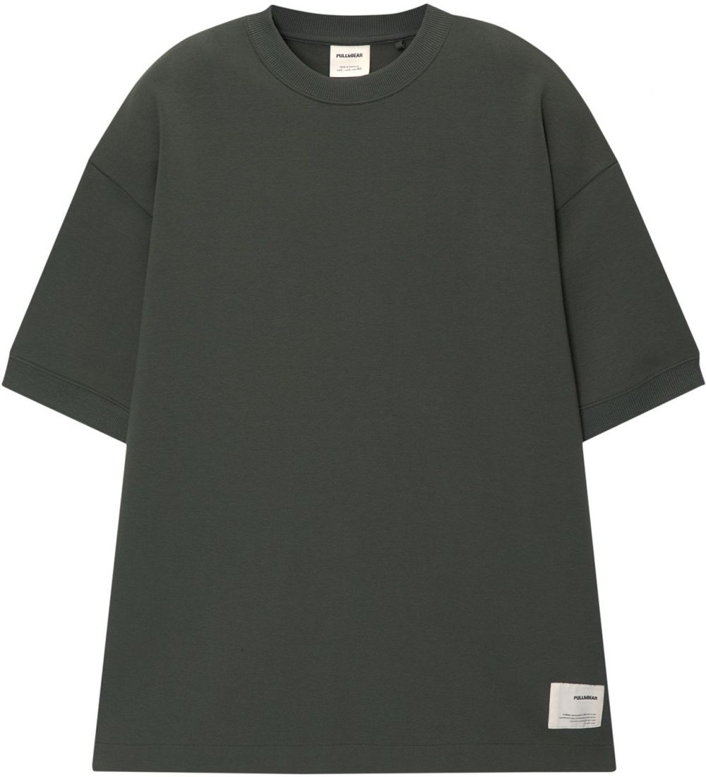 Pull&Bear Mikina  tmavozelená