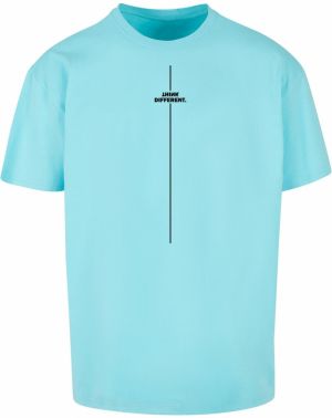 Merchcode Tričko 'Think Different'  modrá / čierna