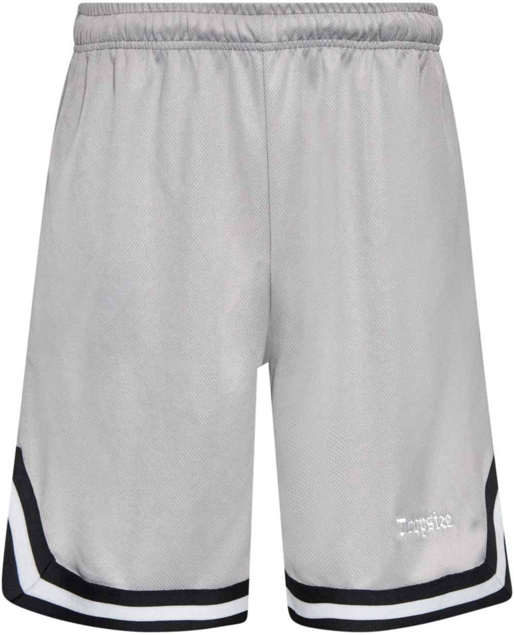 Dropsize Nohavice  svetlosivá / čierna / biela