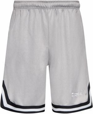 Dropsize Nohavice  svetlosivá / čierna / biela