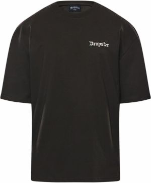 Dropsize Tričko  piesková / čierna