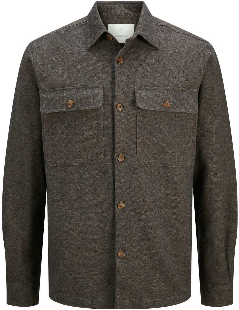 JACK & JONES Prechodná bunda 'JPRRaymond'  hnedá melírovaná
