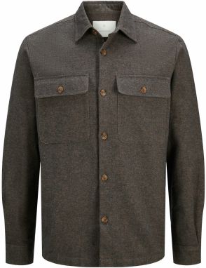 JACK & JONES Prechodná bunda 'JPRRaymond'  hnedá melírovaná