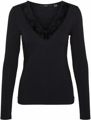 VERO MODA Tričko 'VMRosa'  čierna