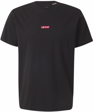 LEVI'S ® Tričko 'Relaxed Baby Tab Short Sleeve Tee'  červená / čierna