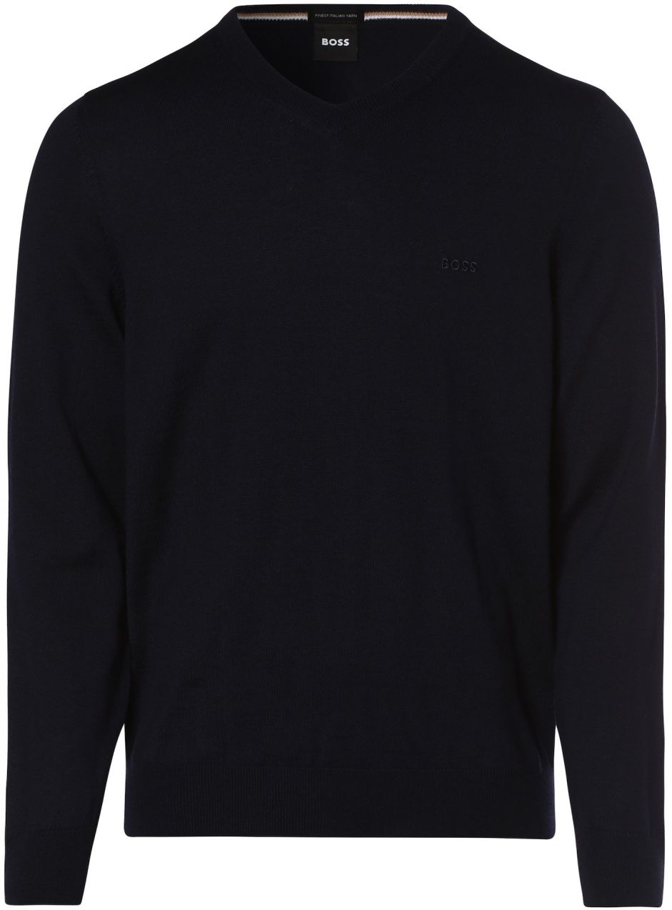 BOSS Sveter 'Baram-L'  námornícka modrá