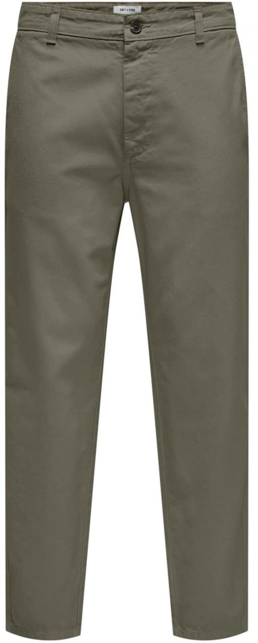 Only & Sons Chino nohavice 'ONSLOU'  olivová