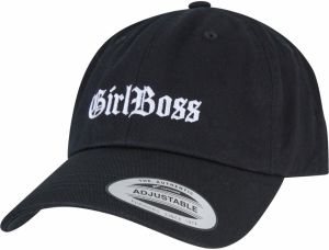 Mister Tee Čiapka 'Girl Boss'  čierna / biela