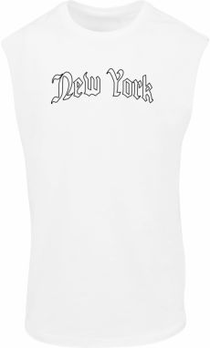 Mister Tee Tričko 'New York'  čierna / biela