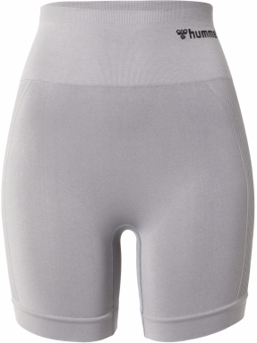 Hummel Športové nohavice 'Tif'  sivá / čierna