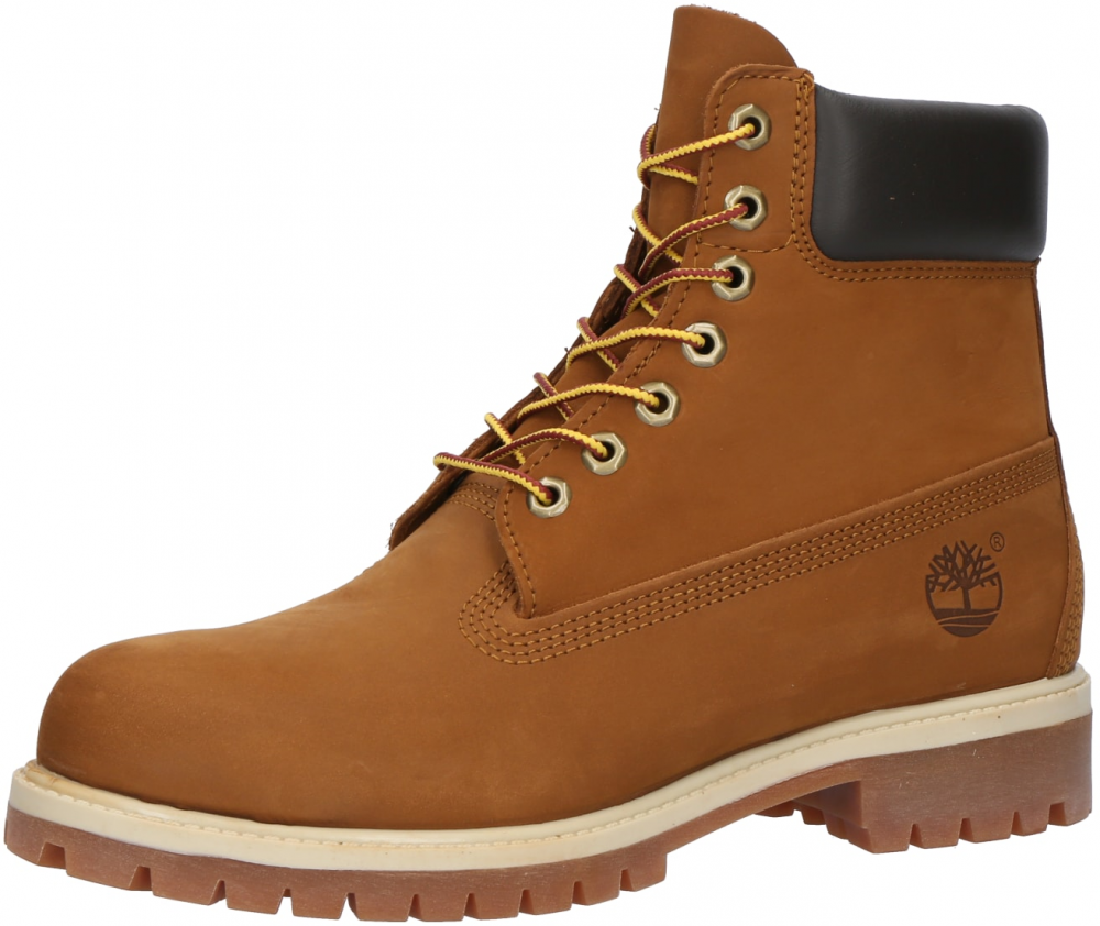 TIMBERLAND Šnurovacie čižmy '6 IN'  koňaková / čierna