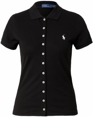 Polo Ralph Lauren Kardigán  čierna / šedobiela