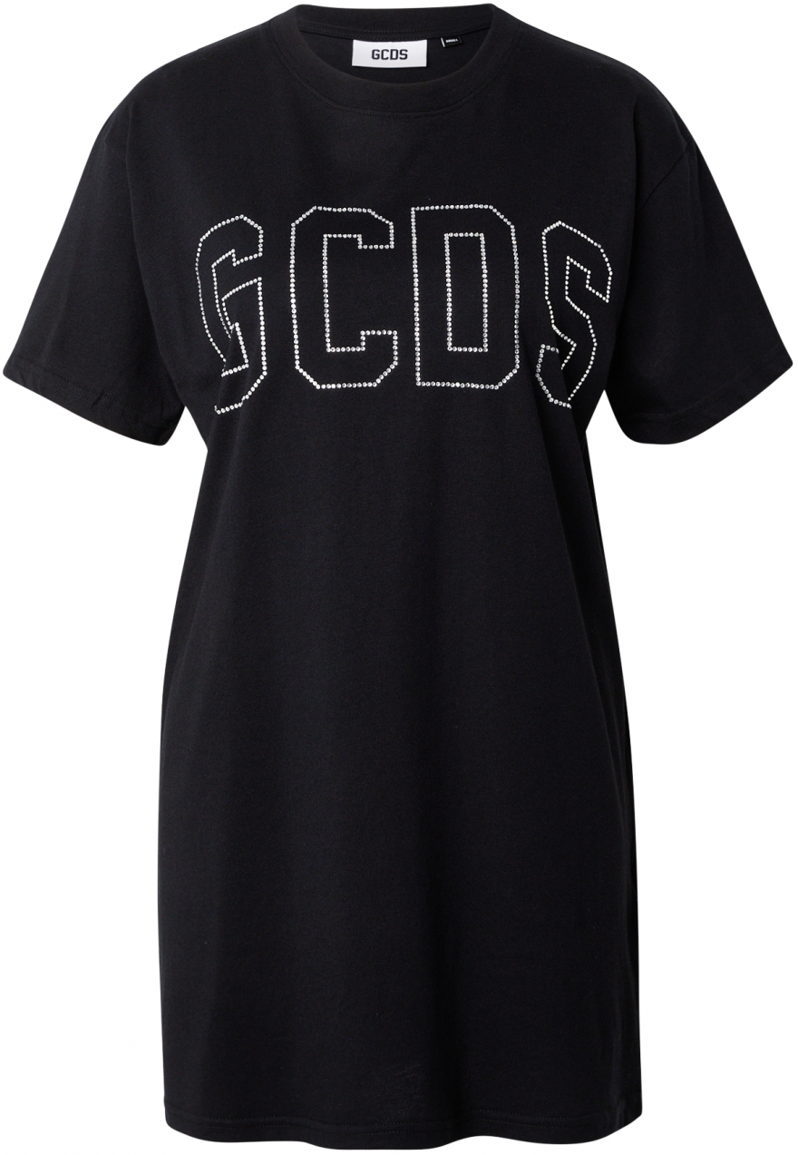GCDS Tričko 'BLING'  čierna