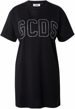 GCDS Tričko 'BLING'  čierna