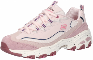 SKECHERS Nízke tenisky 'D'LITES'  ružová / pastelovo ružová / svetloružová