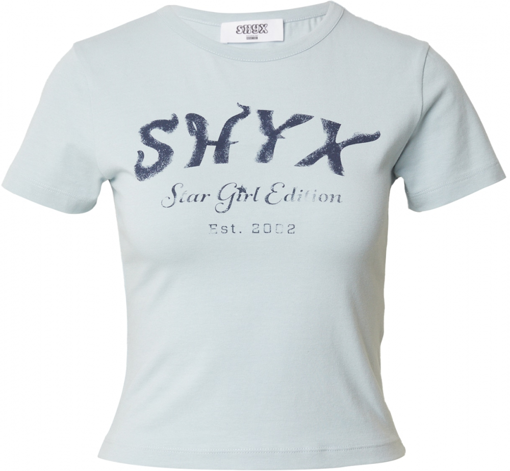 SHYX Tričko  tmavomodrá / sivá