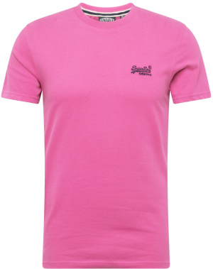 Superdry Tričko 'Essential'  námornícka modrá / svetloružová