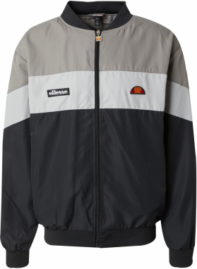 ELLESSE Prechodná bunda 'Brolo'  sivá / tmavošedá / čierna / biela