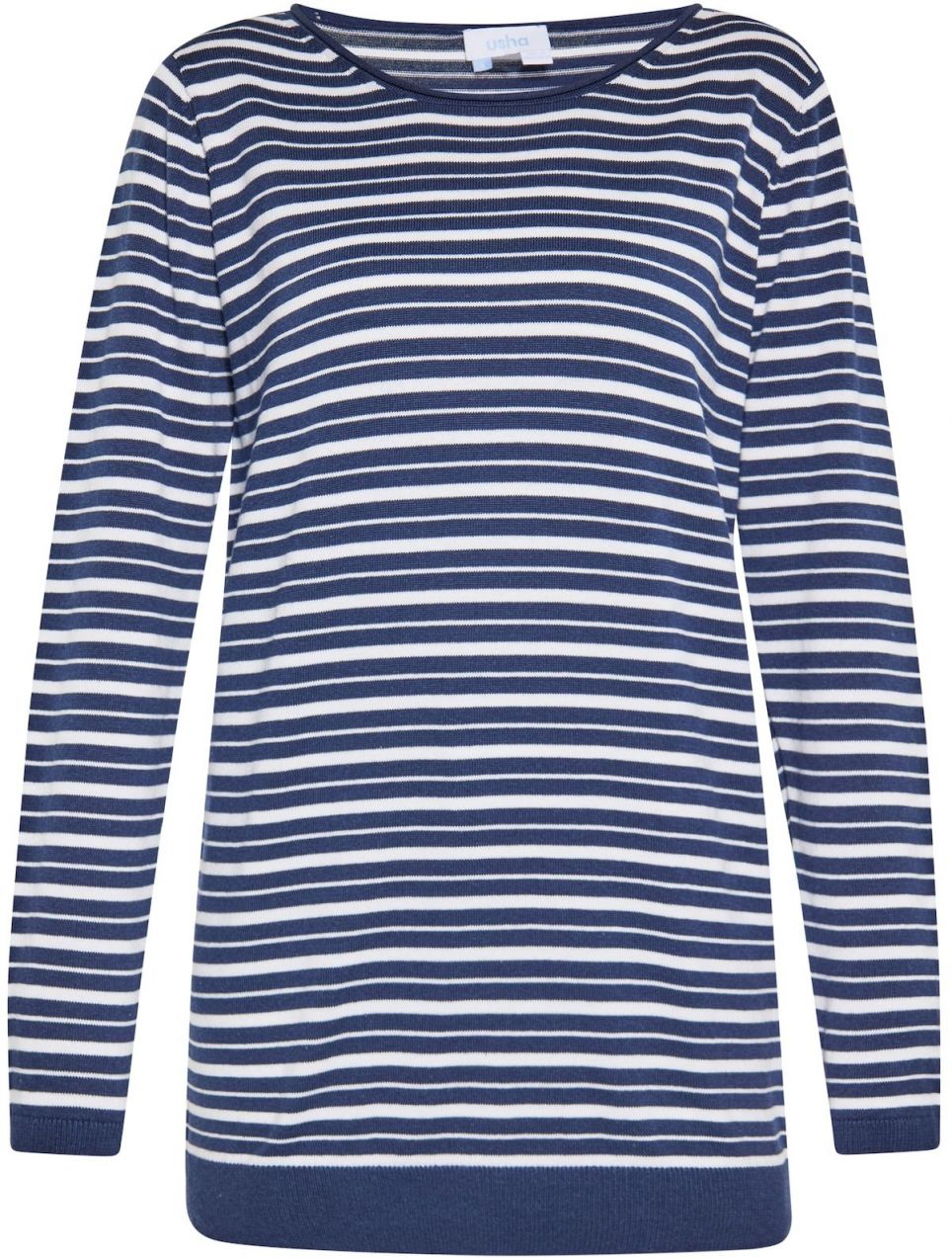 usha BLUE LABEL Sveter  námornícka modrá / biela