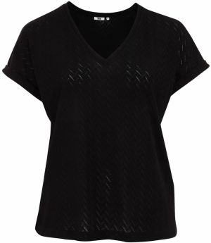 WE Fashion Tričko  čierna
