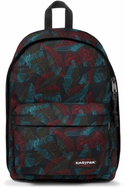 EASTPAK Batoh 'Out of Office'  modrá / tmavozelená / burgundská