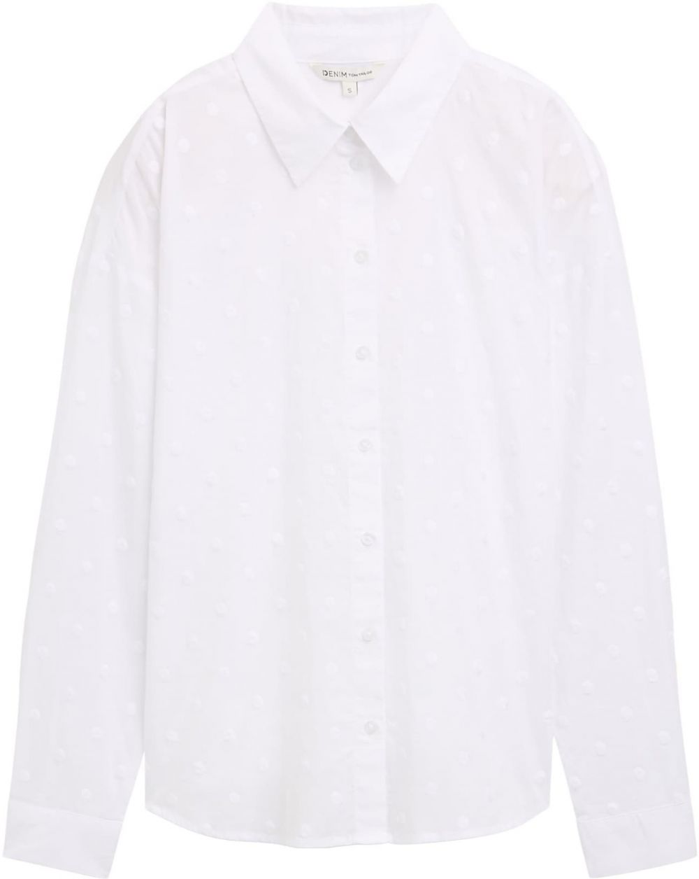 TOM TAILOR DENIM Blúzka  biela